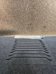 (qty 10) Middle Atlantic LBP-1.5 1-1/2" Offset Round Rod Horizontal Lacing Bars. Fixed Price $70.00.