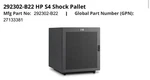 Hp Shock Rack. Fixed Price $400.00.