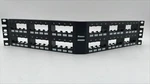 Panduit CPPA24FMWBLY 48-PORT Flat Angled Flush-mount Patch Panel Cover. Fixed Price $50.00.