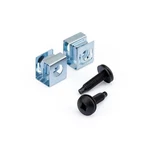 Startech CLPSCRW1032 50PK 10-32 Server Rack Black Screws Slide On Clip Nuts. Fixed Price $54.49.