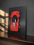 Carbon Fiber Edition Wall Mount Display For Lego Technic Sets.. Fixed Price $129.00.