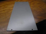 Hard To Find Bud Aluminum Rack Panel Blank 8-3/4" X 24" 1/8" Metallic Gray. Fixed Price $68.00.
