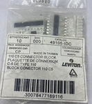 Leviton 49105-IDC 110 C5 Connector Block C-5 De Type Pack Of. Fixed Price $7.20.