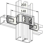 Hilti MB-41X2 (MQB-41X2-F) Clamp (channel Channel) Hdg Lot Of 18.. Fixed Price $59.00.