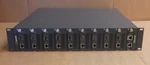 Perle MCR1900 Media Converter 05059900 + 9X CM-10GT-SFP 1X Mcr-mgt Modules. Fixed Price $1936.22.