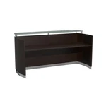 Mayline Medina Series 87" Reception Station Mocha. Fixed Price $2466.99.