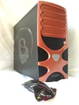 Chenbro Pc Gaming Bomb USB3.0 Tower Case (orange) + Bonus F39 Aircraft Mouse. Fixed Price $92.24.