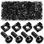 40 PCS/20 Set Rack Mount Screws And Cage Nuts For Server Cabinet, Black Car. Fixed Price $11.35.