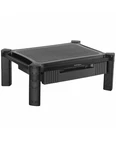 Startech Riser W/ Drawer Height Adjustable, 13" 32" Monitors New. Fixed Price $32.99.