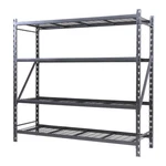 Heavy Duty Steel Shelf Storage Rack Shelving Unit 4000LB 72"H X 24"D 77"W. Fixed Price $238.71.