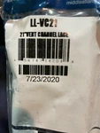 Middle Atlantic Products Lever Lock 21" Vertical Channel Lace LL-VC21. Fixed Price $40.00.