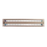 Belden AX104564 Keyconnect Shielded Patch Panel, 48-PORT, 2U, Empty, Titanium. Fixed Price $144.50.
