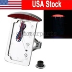 Chrome Vertical Side Mount License Plate Bracket Holder Tail Light For Harley Us. Fixed Price $48.77.