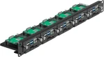 Uctronics 19" 1U Rackmount For Raspberry Rpis And 2.5" Ssds, Black. Fixed Price $85.35.
