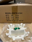 20CT, White, 6-PORT Sc/apc Snap-in Fiber Adapter Tray, Model: IPEFT6-H1SC, New. Fixed Price $49.99.