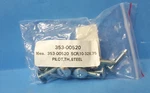48PCS- Rack Screws, 353-00520, Scr, 10-32X0.75, Pilot, Th, Steel. Fixed Price $17.00.