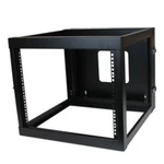 Startech 8U 22IN Depth Hinged Open Frame Wallmount Server Rack (RK819WALLOH). Fixed Price $594.05.