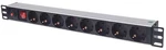 Intellinet 713986 19" 1U Rackmount 8-OUTPUT Power Distribution Unit (pdu), With. Fixed Price $64.18.