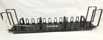 Front Cable Organizer Steel 2 Ru Rack Mount Black Homaco 3.50 X 19 W 3.75 D. Fixed Price $34.20.
