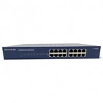 Netgear 16-PORT Model JFS516 10/100 Mbps Fast Ethernet Switch Auto Uplink Blue. Fixed Price $10.80.