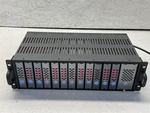 Pelco RK5000PS-3U Rack Chassis Full Of Modules. Fixed Price $225.00.