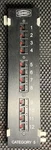 Used Pre-owned Hubbell Category 12-PORT Patch Panel W/ Bracket 5811089A. Fixed Price $21.00.