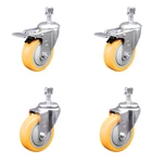 Service Brand Replacement Set For Chief Casters PAC770. Fixed Price $87.64.