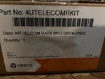 Liebert - Bracket 4UTELECOMRKIT (new). Fixed Price $69.99.