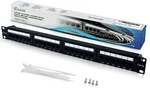 24 Port Patch Panel Ethernet RJ45 Utp CAT6A Network Lan Horizontal Rack Mount. Fixed Price $24.99.