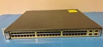 Cisco WS-C3750G-48PS-S Port Poe Gigabit Switch With Rack Ears. Fixed Price $130.00.