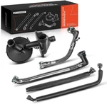 5 Crankcase Vent Valve Breather Hose Kit Pcv Separator For Bmw E36 E46 E39 X3. Fixed Price $63.70.