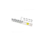 Panduit RGRB19Y Grounding Busbar Kit Tin-plated Copper 14 Holes. Fixed Price $90.00.