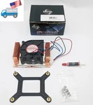 Evercool 1U/2U Server Profile Intel Socket 478/N 3-PIN Cpu Cooler Blower Fan. Fixed Price $29.99.