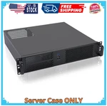 Rackchoice 2U Micro Atx Rackmount Server Case 2X5.25 USB3.0 120MM Fan Psu. Fixed Price $127.71.