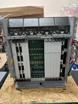 Ciena 110-4202-003 Shelf With Fans And RS-10G-4P QUAT-10T Cards. Fixed Price $1400.00.