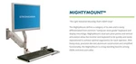 Strongarm Mighty Mount Industrial Monitor & Keyboard MM4-W12F-NEW Open. Fixed Price $350.00.
