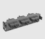 Siemon RIC-F-SC6-01 Flat Quick-pack Adapter Plates, Fibers 3 Connect Duplex. Fixed Price $13.76.