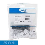 Icc Module CAT6A Hd 25PK White IC107GACWH Upc 633758095860. Fixed Price $142.99.