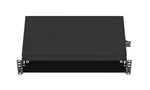 Panduit FMT2 8-PORT 2U Rack Steel Fiber Optic Straight Tray Black New. Fixed Price $250.00.