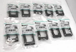 Panduit Faceplate Extender For Modular Furniture Black Mffpebl Lot Of 10. Fixed Price $48.99.