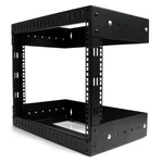 Startech RK812WALLOA 8U Open Frame Mount Rack - Adjustable Depth. Fixed Price $254.70.