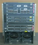 Cisco WS-C6509-E + 2X SUP720-3B X6748-GE-TX X6716-10GE X6704-10GE. Fixed Price $763.97.