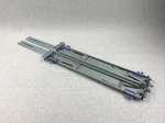 Qualslide 611-10190 Left And Right Server Rack Mount Rails 43W4519. Fixed Price $44.00.