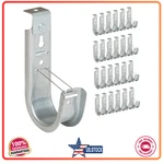 Icc 2" Ceiling Mount J Hook W/ Clip Galvanized Cable Management 25 Pack. Fixed Price $68.56.