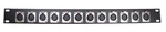 Procraft AFP1U-12XF-BK Formed Aluminum Rack Panel W/ Xlrf (or Any Config). Fixed Price $53.95.
