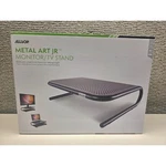 Allsop Metal Art Jr Monitor Tv Stand Black Perforated Steel Riser 30165. Fixed Price $42.00.