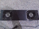 Middle Atlantic QTFP-2 Three Space Quiet Panel With Fans. Fixed Price $30.00.