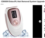 Doba Ipl Hair Removal System Upgrade CB6690. Fixed Price $55.00.