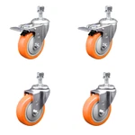 Service Brand Replacement Set For Chief Casters PAC770. Fixed Price $87.64.
