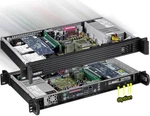 1U (mini Itx CASE)(D:9.84")(2X2.5" Or 3.5" HDD)(2X4CM Fan)(rackmount Chassis)new. Fixed Price $99.95.